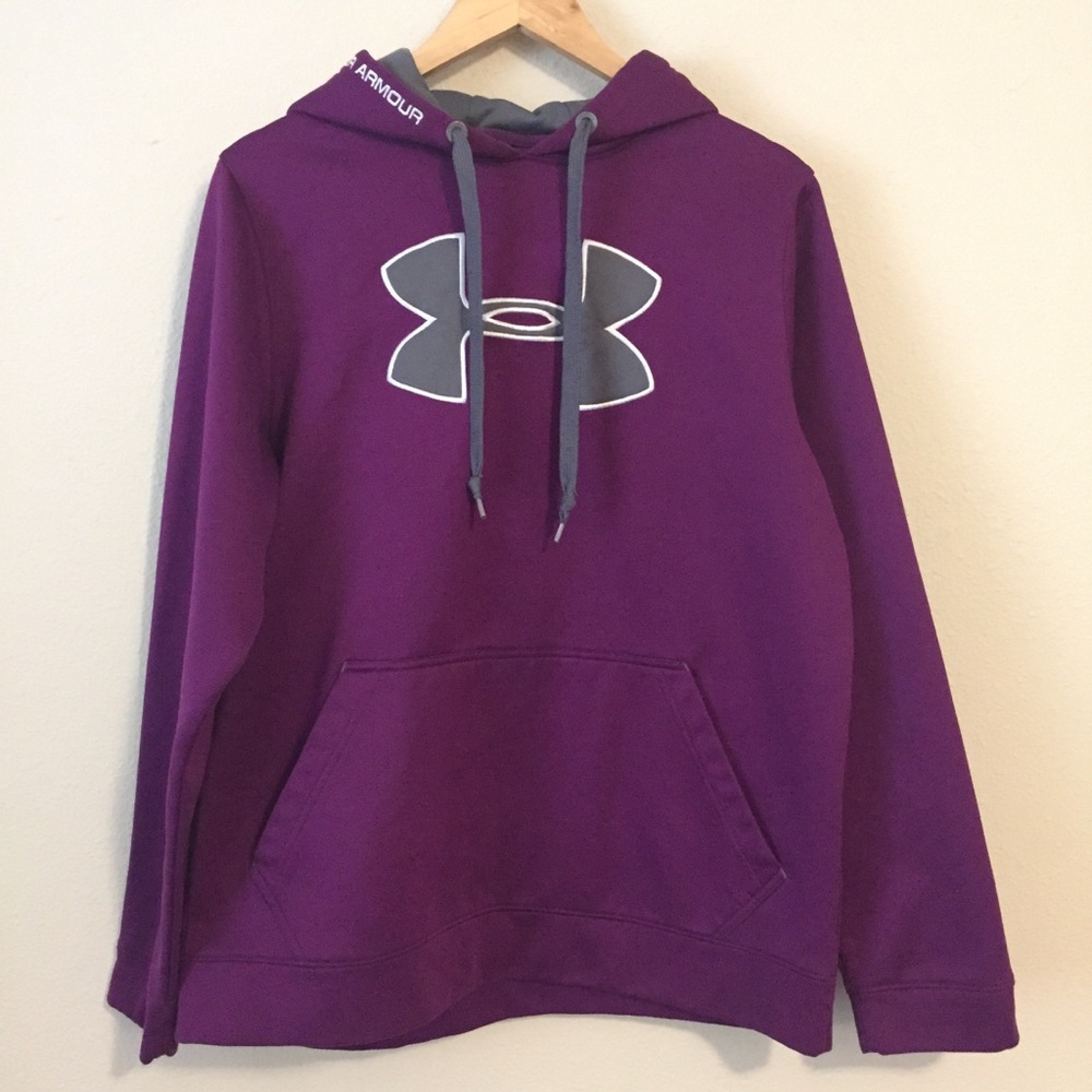 Purple Under Armour Sweatshirt